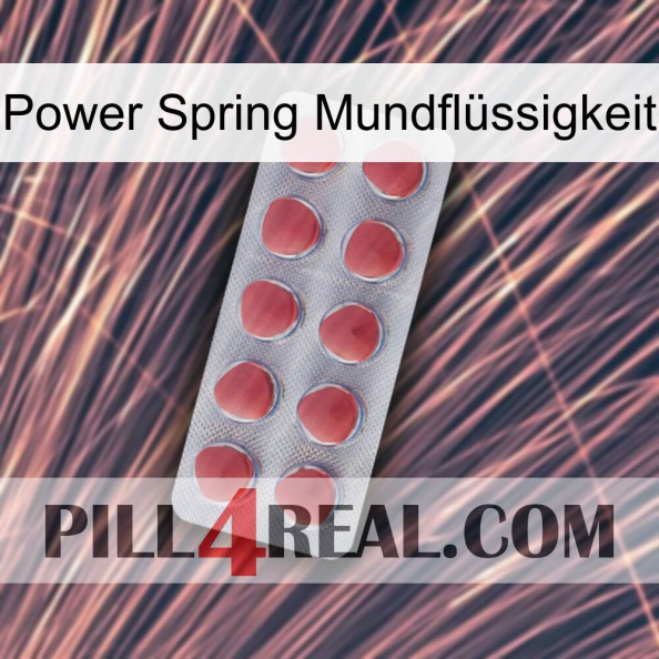 Power Spring Mundflüssigkeit 18